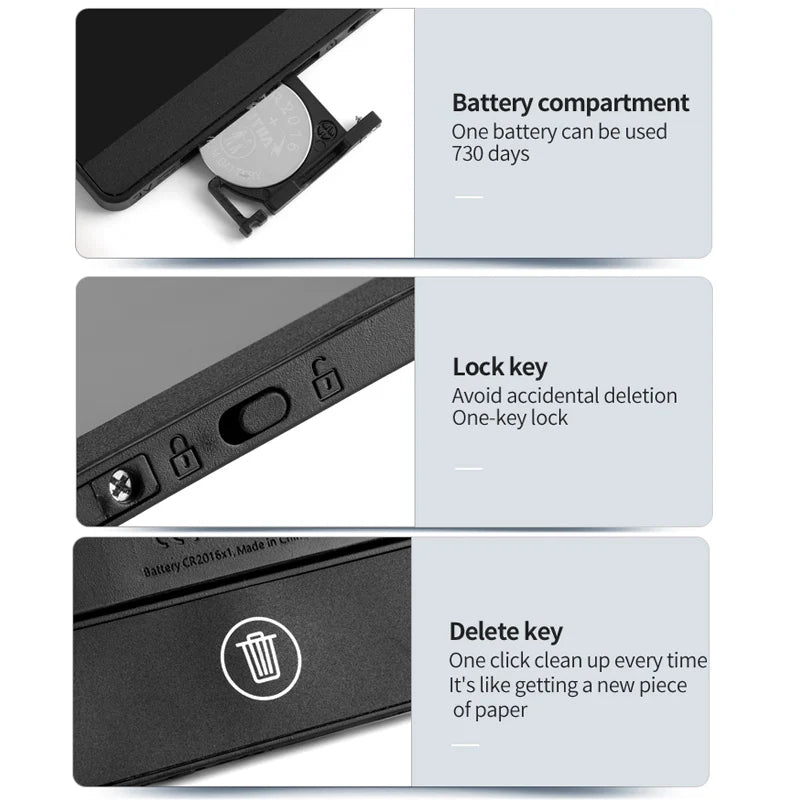 LCD INNOVATION - WRITE, SKETCH, ERASE